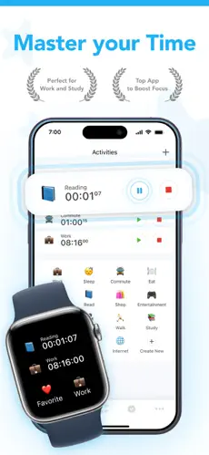 Pantalla 1 de aTimeLogger Pro