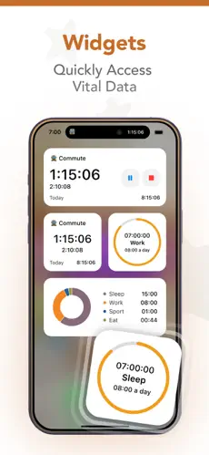 Pantalla 2 de aTimeLogger Pro